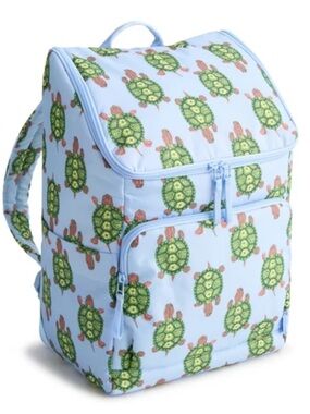 Vera Bradley Insulated Cooler Backpack Slow Dance Sea Turtles, NWT